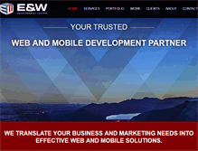 Tablet Screenshot of ew-dc.com
